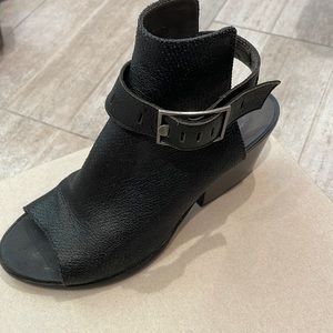 Nicole block heeled open toed sandal